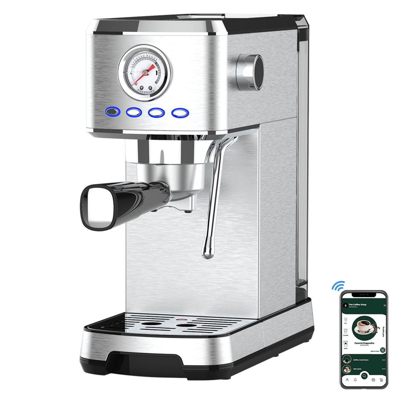 Touchscreen Coffee Maker