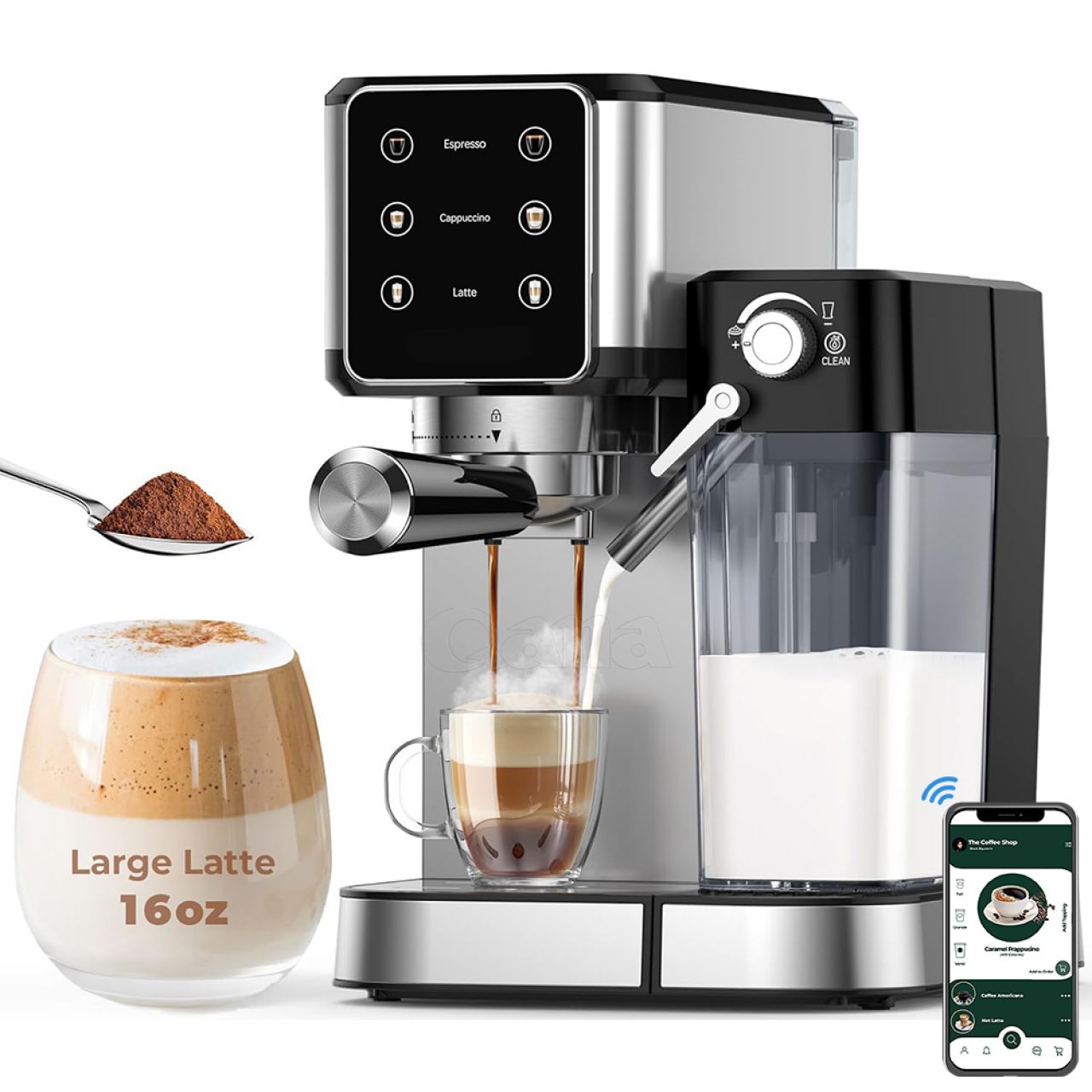 Touchscreen Coffee Maker